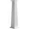 Ekena Millwork Craftsman Classic Square Tapered Smooth PVC Column, Standard Capital & Standard Base CC1008ETPCSCS - alternate 1
